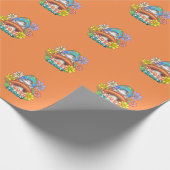 Hütte Core I Liebe Froschräume Geschenkpapier (Ecke)