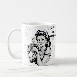 Hütte Core Wild Blume Mommin' Ain nicht leicht Kaffeetasse