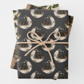 Hütte Core Woodland Witz Geschenkpapier Set (Beispiel)