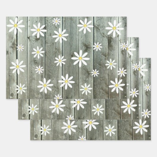 Hütte Daisy Geschenkpapier Set (Set)