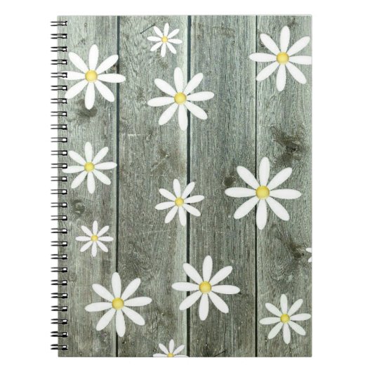 Hütte Daisy Notizblock (Vorderseite)