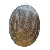 Hütte Dartscheibe (Vorderseite Links)