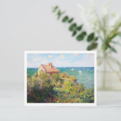 Hütte der Fischer in Varengeville Claude Monet Postkarte (Stehend Vorderseite)