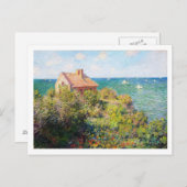 Hütte der Fischer in Varengeville Claude Monet Postkarte (Vorne/Hinten)