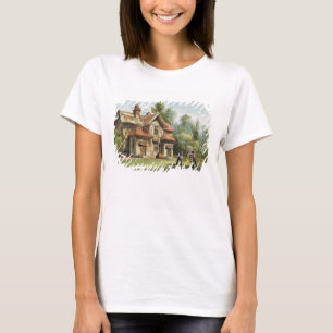 Hütte der Königin, Richmond Gardens, Platte 17 v T-Shirt
