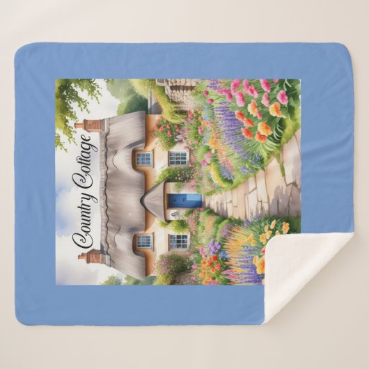 "Hütte der Länder" Sherpadecke (Vorderseite (Horizontal))