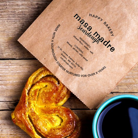 Hütte des Brotes Gummistempel