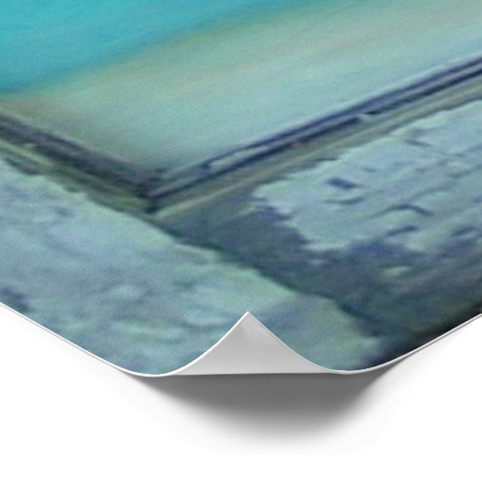 HÜTTE DES STRANDES 2 POSTER (Ecke)