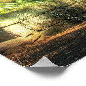Hütte - Die kleine Hütte Poster (Ecke)