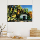 Hütte - Die kleine Hütte Poster (Küche)