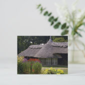 Hütte, England in Europa Postkarte (Stehend Vorderseite)