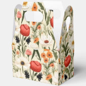 Hütte Farbige Wildblumen # Geschenkschachtel (Offen)