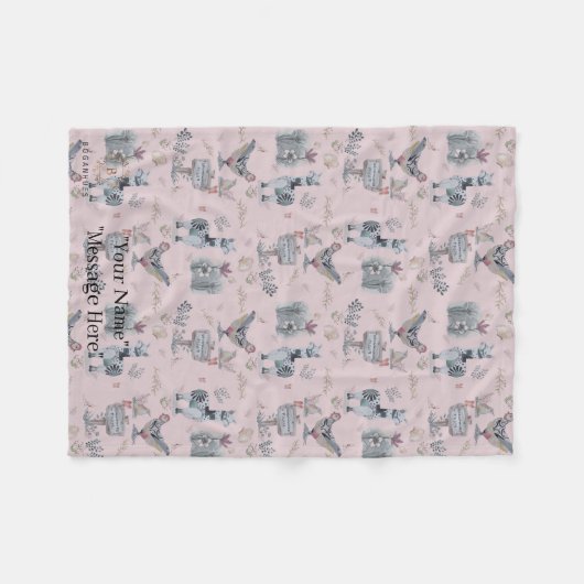 Hütte Fleecedecke (Vorderseite (Horizontal))