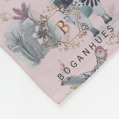 Hütte Fleecedecke (Ecke)