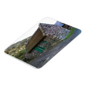 Hütte Flexi Magnet aus Stone (Linke Seite)