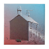 Hütte Fliese (Vorderseite)