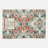 Hütte für Länder individuell anpassbar Geschirrtuch (Horizontal)