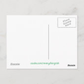 Hütte für Postkarte (Rückseite)