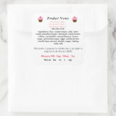 Hütte Futter- und Lebensmittelgesetze - Lebensmitt Quadratischer Aufkleber (Tasche)