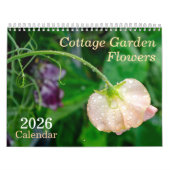 Hütte Garden Blume 2026 Kalender (Titelbild)