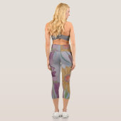 Hütte Garden Blume Leggings (Rückseite)