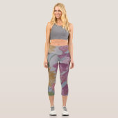 Hütte Garden Blume Leggings (Vorderseite)