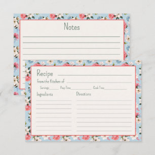 Hütte Garden Blume Rezept Karte