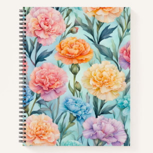 Hütte Garden Blume Spirituosen Notebook Notizblock