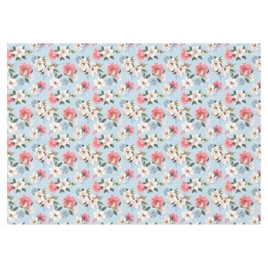 Hütte Garden Blume Tischdecke (Vorderseite (Horizontal))