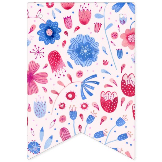 Hütte Garden Blume Wimpelkette (Zweite Fahne)