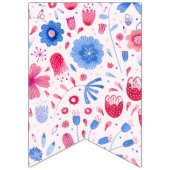 Hütte Garden Blume Wimpelkette (Dritte Fahne)