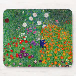 Hütte Garden Gustav Klimt Mousepad