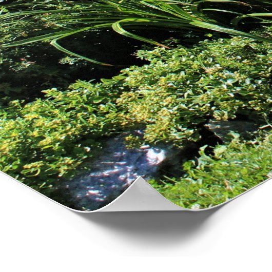 Hütte Garden Poster (Ecke)