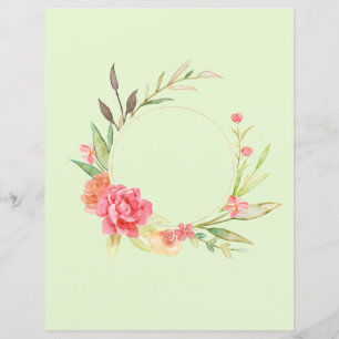 Hütte Garden Rose Scrapbook