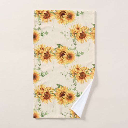 Hütte Garden Sonnenblumen Badhandtuch Set (Handtuch)