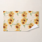 Hütte Garden Sonnenblumen Badhandtuch Set (Handtuch)
