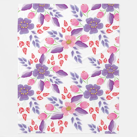 Hütte Garden Vibes 60x80 Fleece Blanket (Vorderseite)