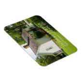 Hütte, Garten, Herbert Hoover Birthplace, Iowa Magnet (Rechte Seite)