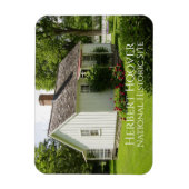 Hütte, Garten, Herbert Hoover Birthplace, Iowa Magnet (Vertikal)