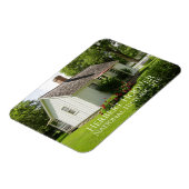 Hütte, Garten, Herbert Hoover Birthplace, Iowa Magnet (Linke Seite)