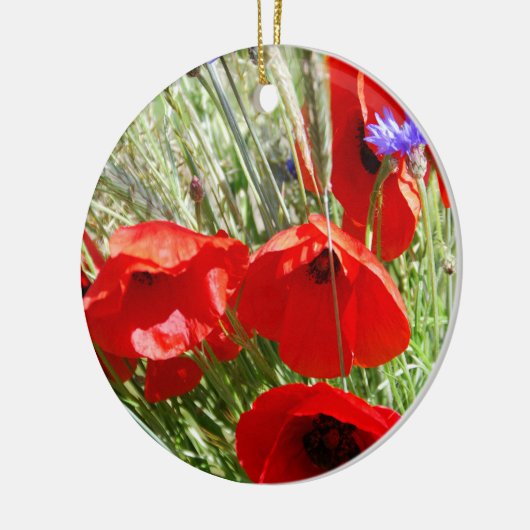 Hütte Garten, Rosalinde Keramik Ornament (Links)