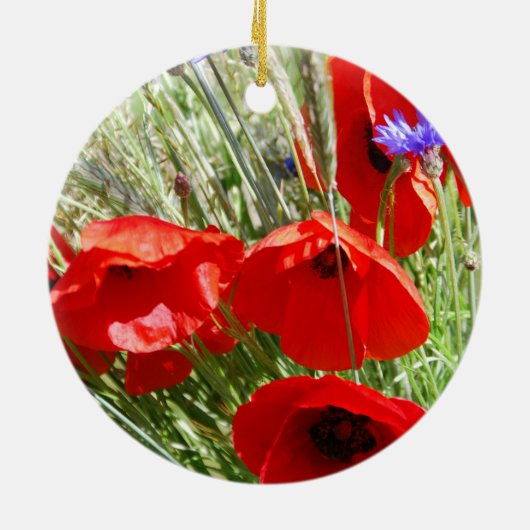 Hütte Garten, Rosalinde Keramik Ornament (Hinten)