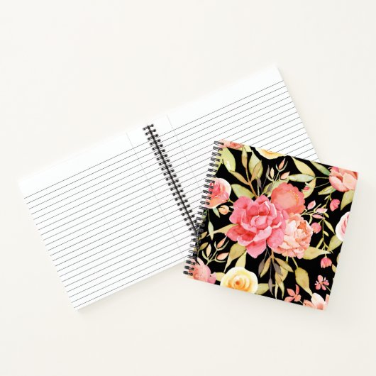 Hütte Gartengarten Rose Notizblock (Innenseite)