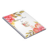 Hütte Gartengarten Rose Notizblock (Rechte Seite)