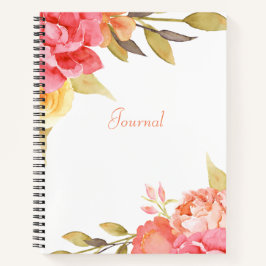 Hütte Gartengarten Rose Notizblock