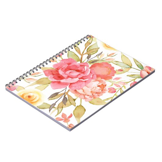 Hütte Gartengarten Rose Notizblock (Linke Seite)