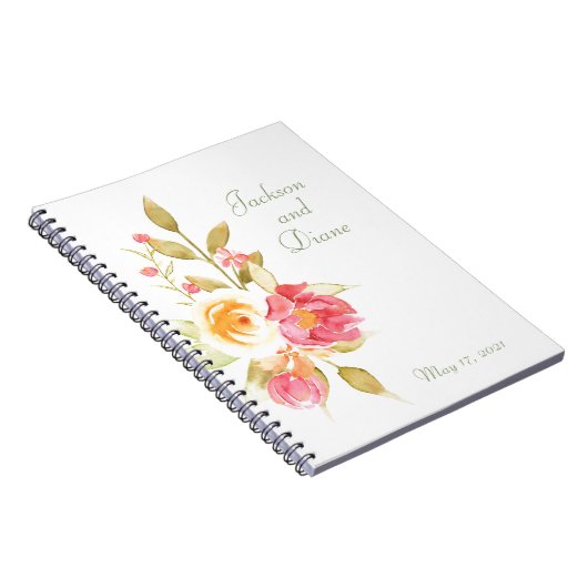 Hütte Gartengarten Rose Notizblock (Rechte Seite)