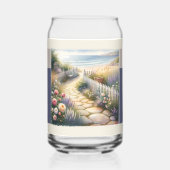 Hütte Gartenweg zum Meer Dosenglas (Rückseite)