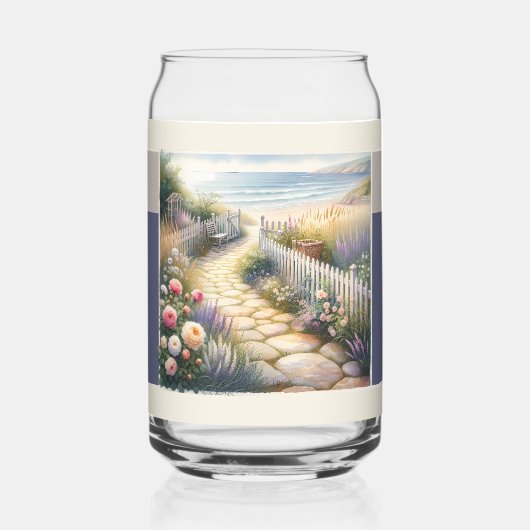 Hütte Gartenweg zum Meer Dosenglas (Rückseite)