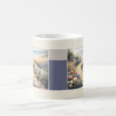 Hütte Gartenweg zum Meer Kaffeetasse (Mittel)